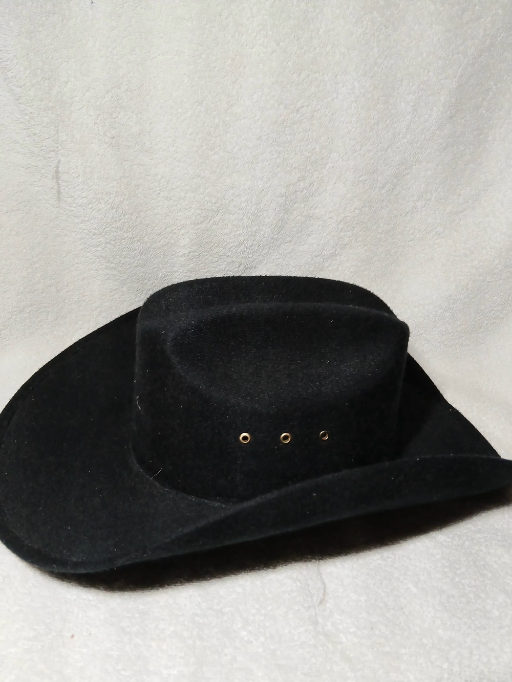 Classic Black Men's Western Cowboy Hat - Timeless wool Felt Style